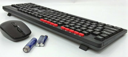 CLiPtec RZK339 ESSENTIAL AIR Wireless Multimedia Keyboard and Mouse Combo Set