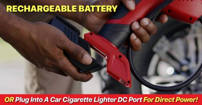 Bullseye Pro Max Rechargeable Cordless Tyre Inflator Air Pump Compressor Gauge