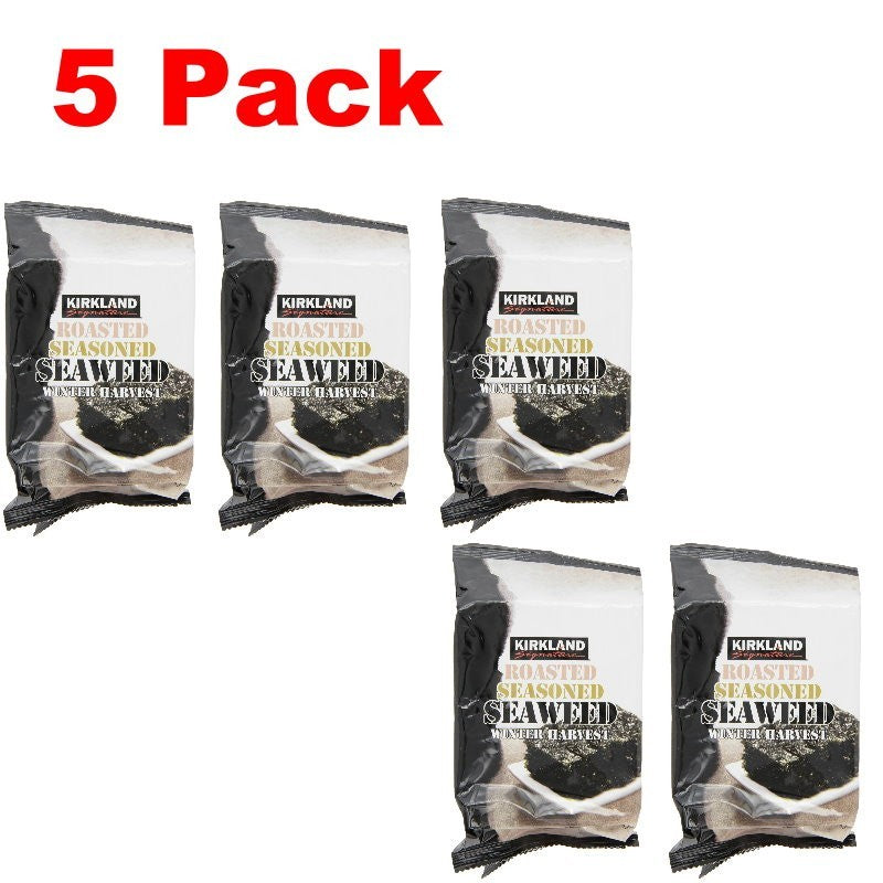 Kirkland Signature Roasted Seasoned Seaweed Winter Harvest Snack - Express Post