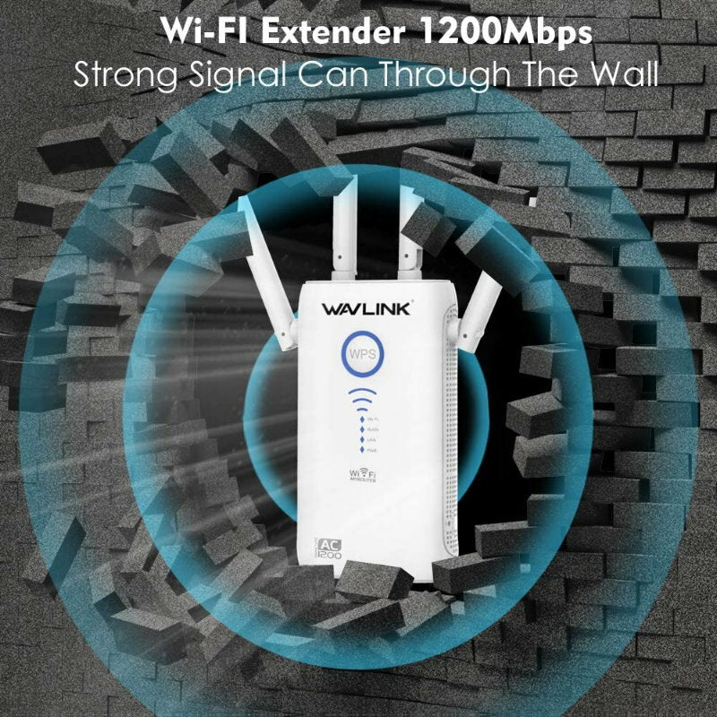 Wavlink Aerial AC1200 2.4+5Ghz Dual-Band WiFi Range Extender Booster WN579G3