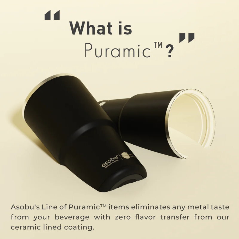 Asobu 650ml Puramic Pick Me Up & Go Coffee Travel Mug Vaccum Isolated Tumbler