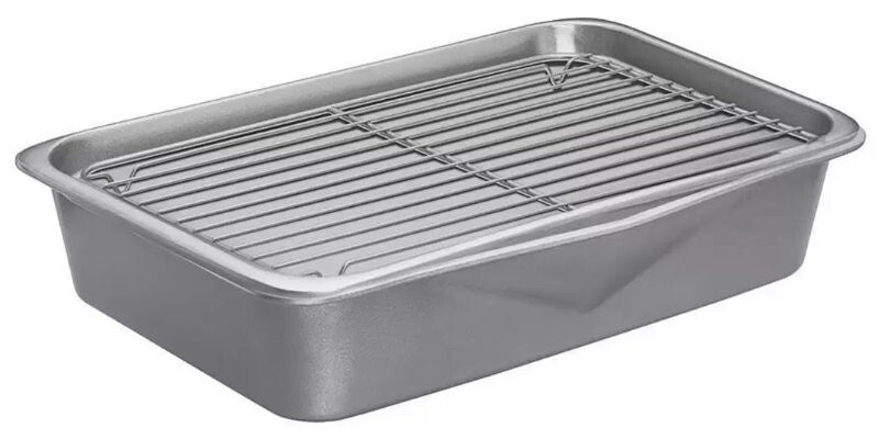 Chicago Metallic 6 Piece Non-Stick Nesting Stacking Metal Bakeware Set