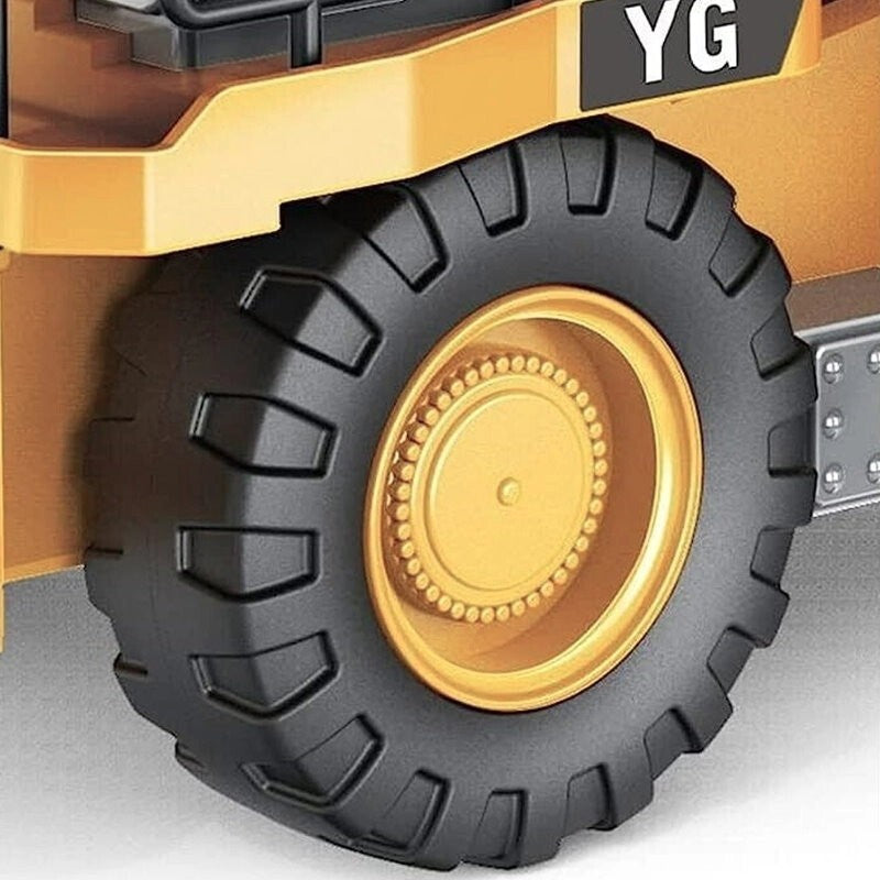 Yi Gong Toys 1:24 9CH 2.4G RC Construction Dump Truck Toy with Lights & Sounds