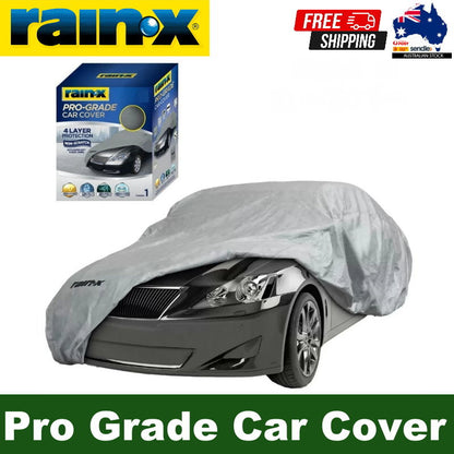 Rain-X Pro Grade Super Soft Non-Scratch Car Cover Water UV Protection Breathable