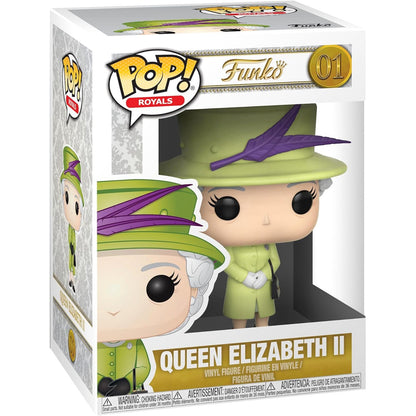 Funko Royal Family Queen Elizabeth II Green Dress Pop! Royal Vinyl Figure no 01