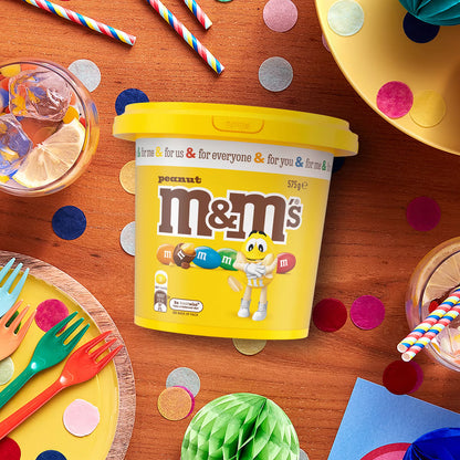 M&M's 575g Peanut Milk Chocolate Party Pack Pantry Kids Party Sweet Snack Halal