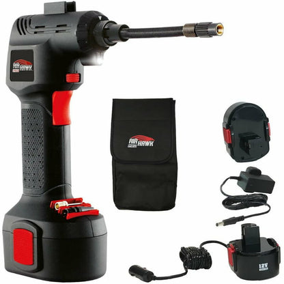 Air Hawk / Air Work Pro Automatic Cordless Tire Inflator Portable Air Compressor