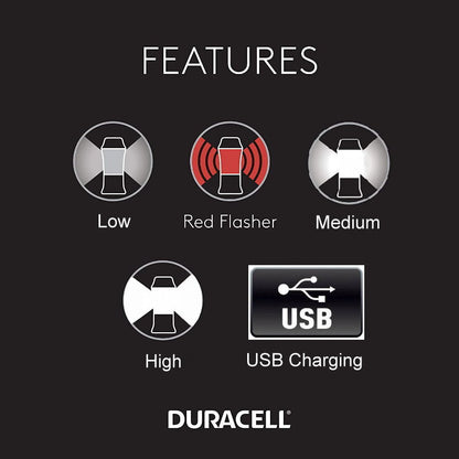 Duracell 1000 Lumens LED Lantern with Emergency USB Charging - Camping, Night