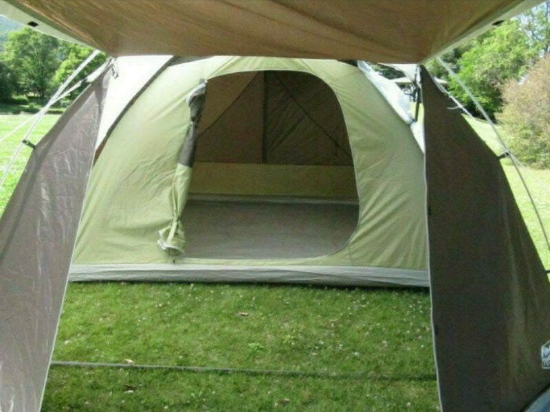Timber Ridge 6 Person Family Waterproof Camping Dome Tent with Vestibule & Bag