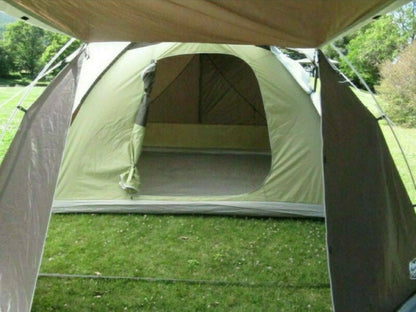 Timber Ridge 6 Person Family Waterproof Camping Dome Tent with Vestibule & Bag