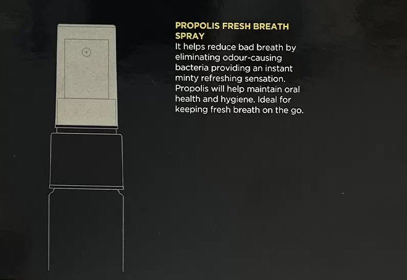 Nature's Care Propolis Fresh Breath Spray 20ml - Natural Immune Support
