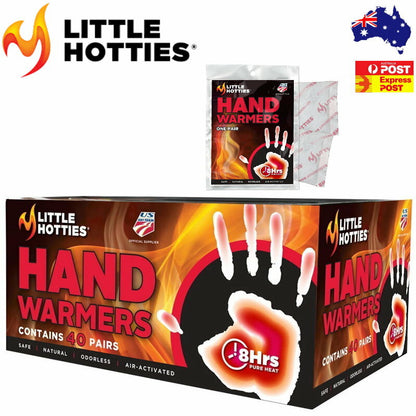 Little Hotties Hand Warmers Glove Pocket Natural Heat Indoor Outdoor Skiing