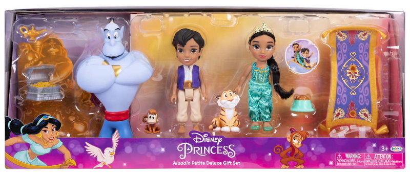 Disney Princess Dolls Deluxe Petite Storytelling Set Gift Set (3+ Years)