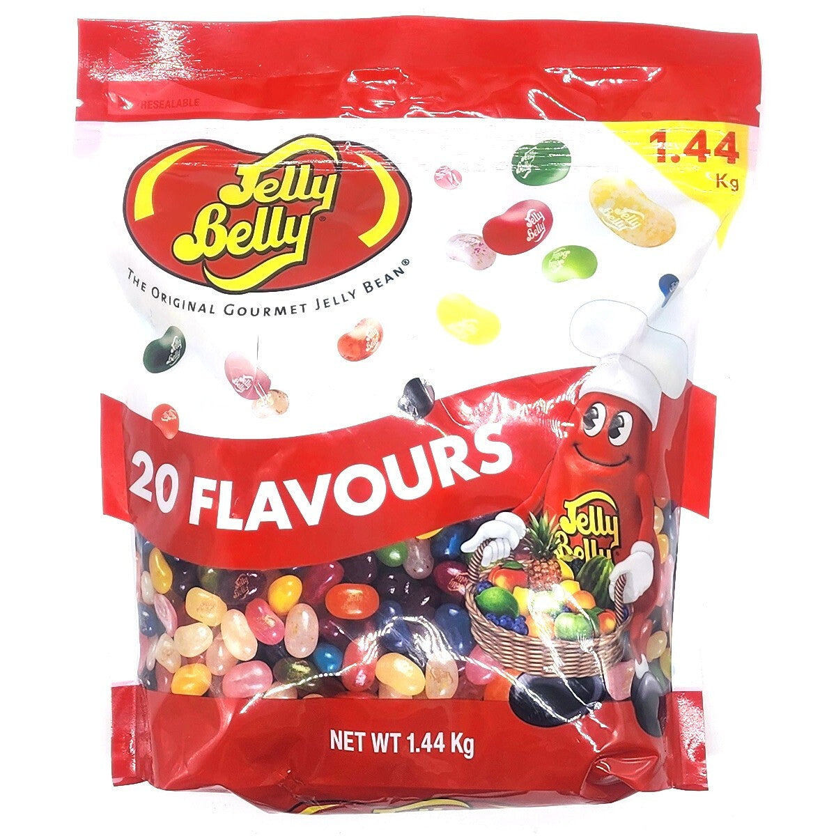 Jelly Belly Gourmet Jelly Bean 20 Assorted Flavours Confectionery 1.44kg Bag