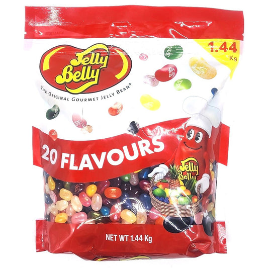 Jelly Belly Gourmet Jelly Bean 20 Assorted Flavours Confectionery 1.44kg Bag