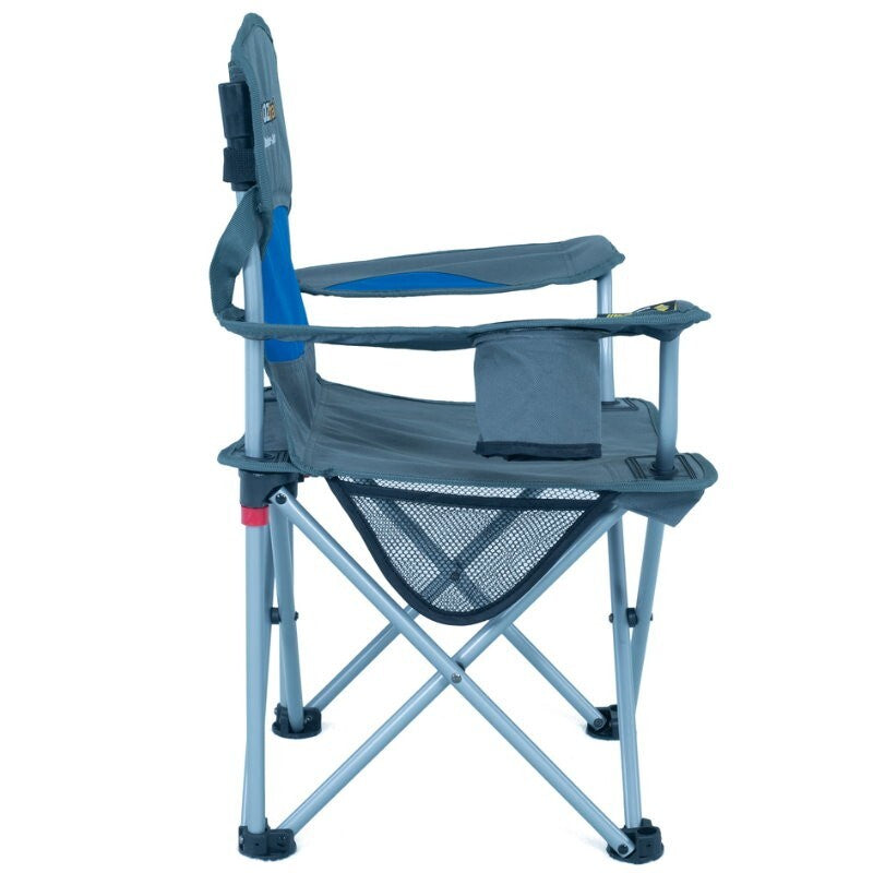 OZtrail Deluxe Junior Arm Chair with Carry Bag 80kg Weight Capacity