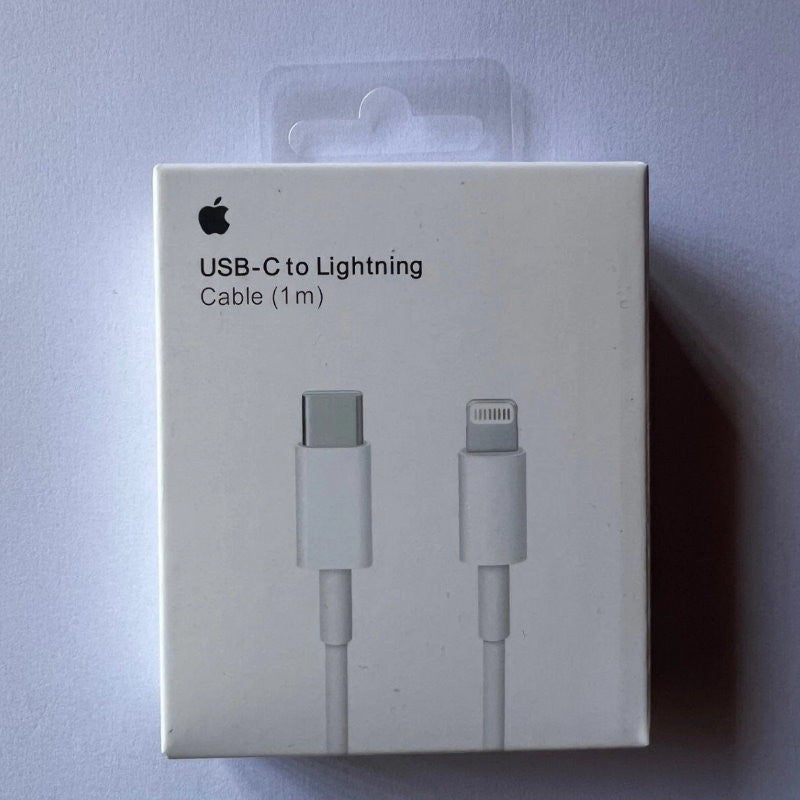 GENUINE Apple 20W Power Adapter / USB-C to Lightning or USB-C Charge Cable