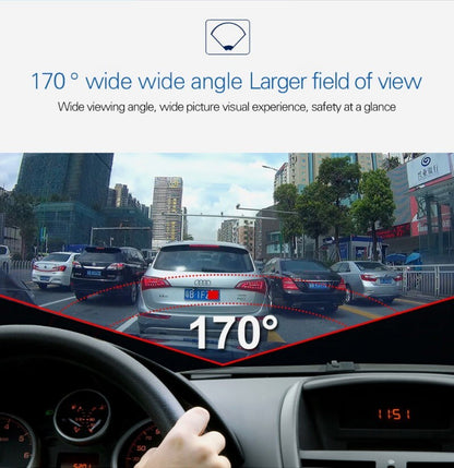 Anytek F111 1080P 170° Car Dash Cam with 24 hours Parking Monitoring, G-Sensor