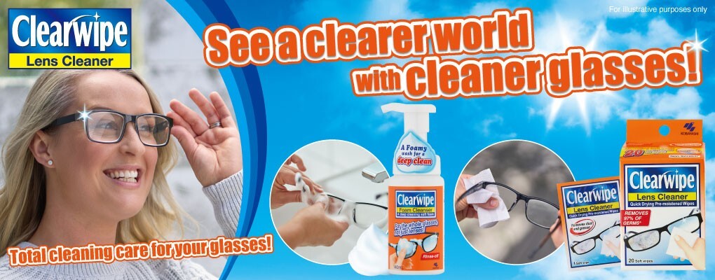 160 x ClearWipe Alcohol Glasses Lens Camera Mobile Dust Grease Cleaning Wipe