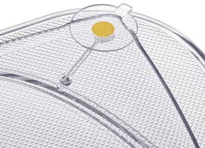 Polder 2-Pack E-Z Reach Rotating 360° Storage Tray for Fridge, Cabinet 40 x 30cm
