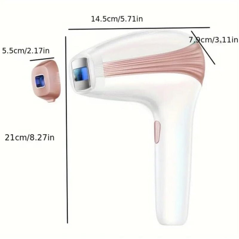 BoSidin IPL Laser Facial & Body Painless Permanent Hair Removal for Women & Men