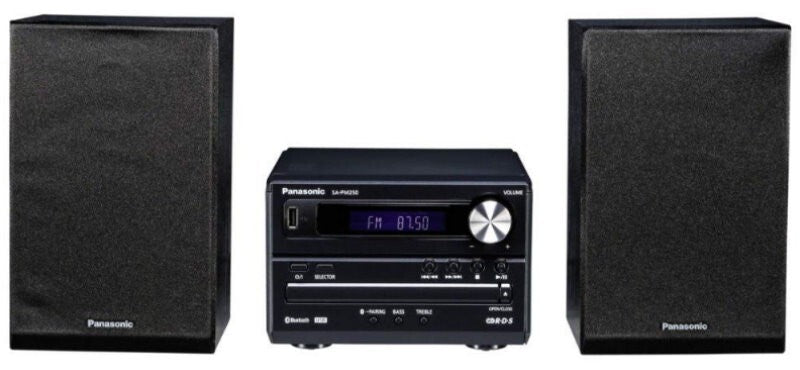 Panasonic  SC-PM250 Micro CD Hi-Fi System with Bluetooth FM USB Black