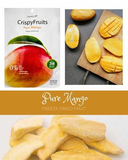 Crispy Pure Apple Mango Pineapple Freeze Dried Fresh Fruit Kid Lunch Snack 120g