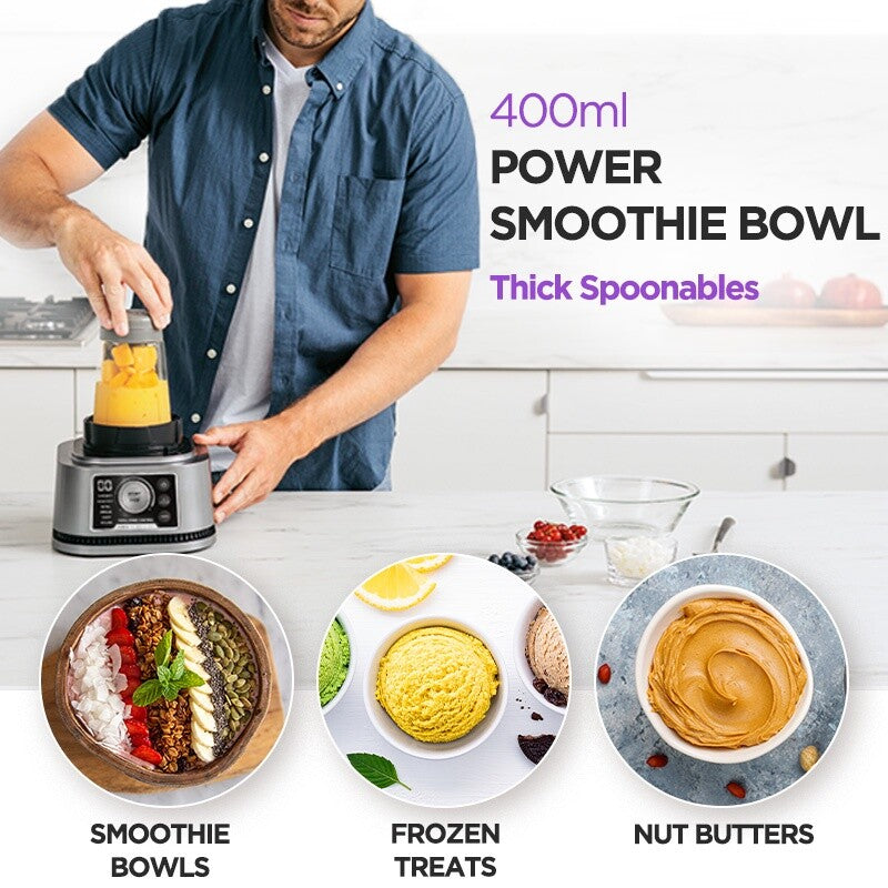 Ninja Foodi Power Blender Kitchen Processor 1200w Auto IQ Food Smoothie Blender