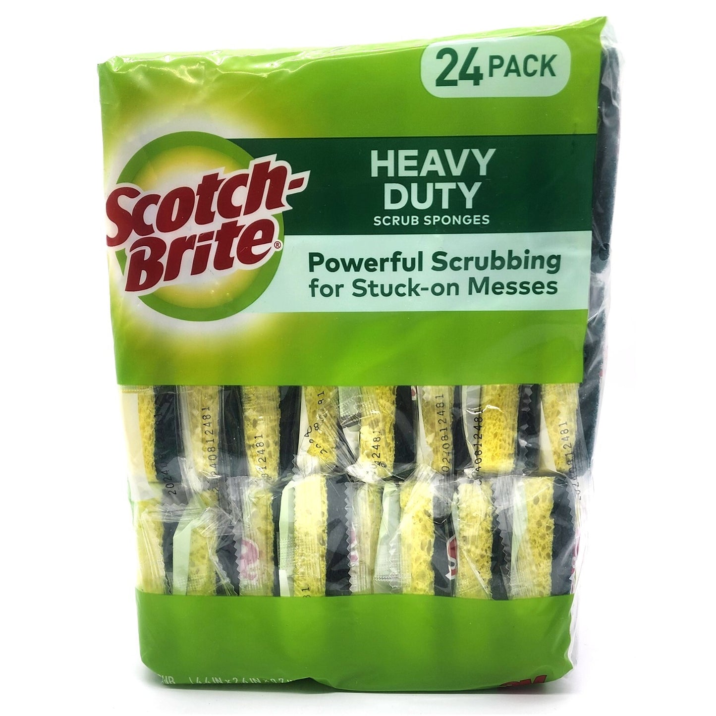 3M Scotch Brite Kitchen Heavy Duty Non-Scratch Scrub Mix Scourer Sponge Cleaner