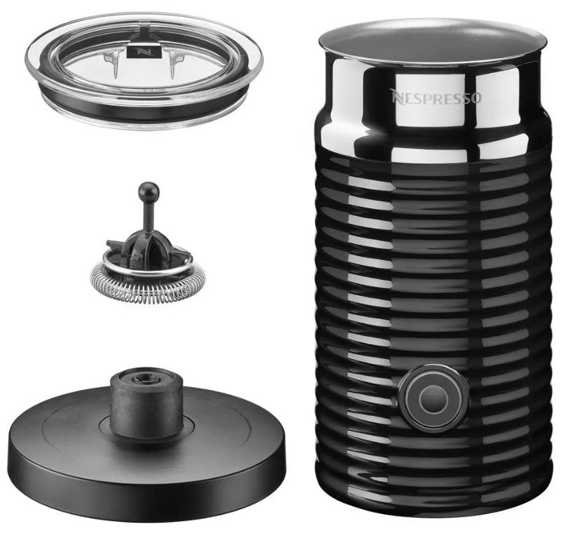Nespresso Vertuo Pop Deluxe Coffee Machine Aeroccino3 Milk Frother by De'Longhi