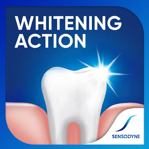 4 x 100g Sensodyne Repair & Protect Whitening Toothpaste Oral Dental Health Care