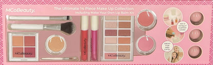 MCoBeauty The Ultimate 14 Piece Beauty Make Up Collection - Make Your Own Lip