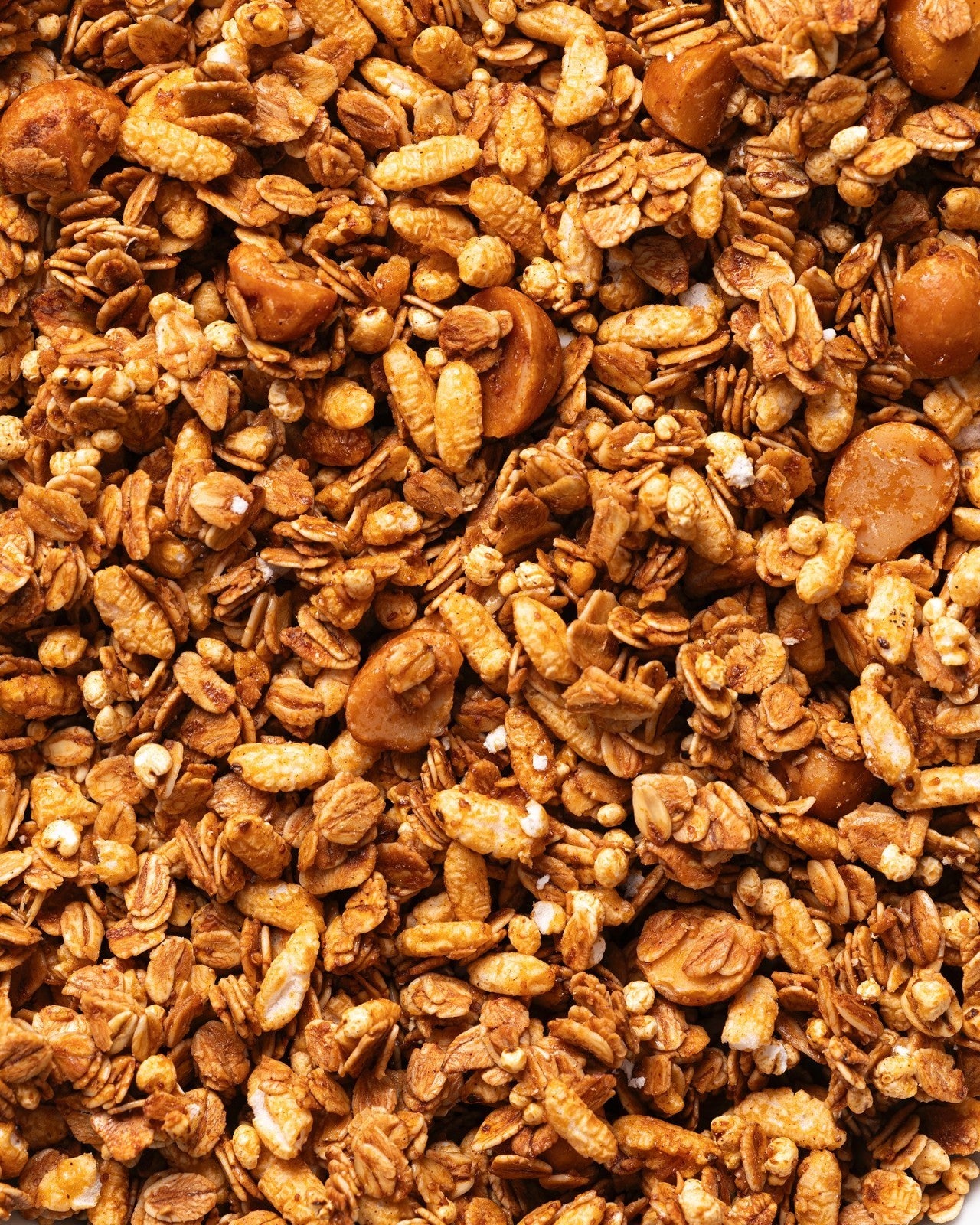 Manuka Honey & Macadamia Fancy Granola Cinnamon & Sea Salt Breakfast Cereal 1kg