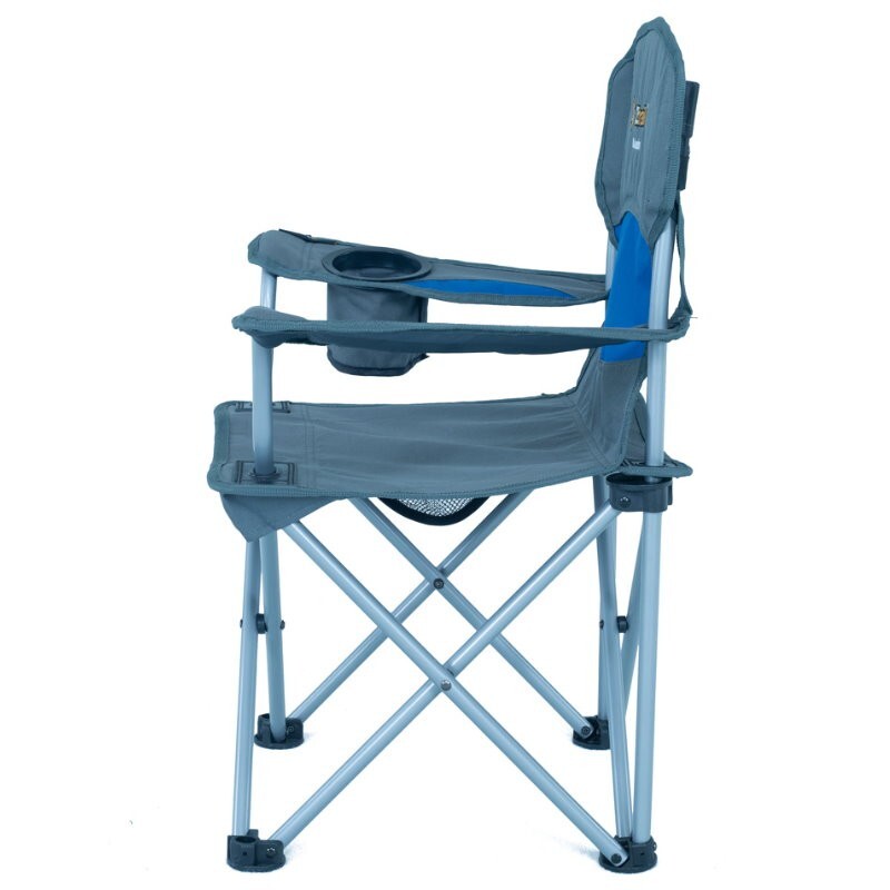 OZtrail Deluxe Junior Arm Chair with Carry Bag 80kg Weight Capacity