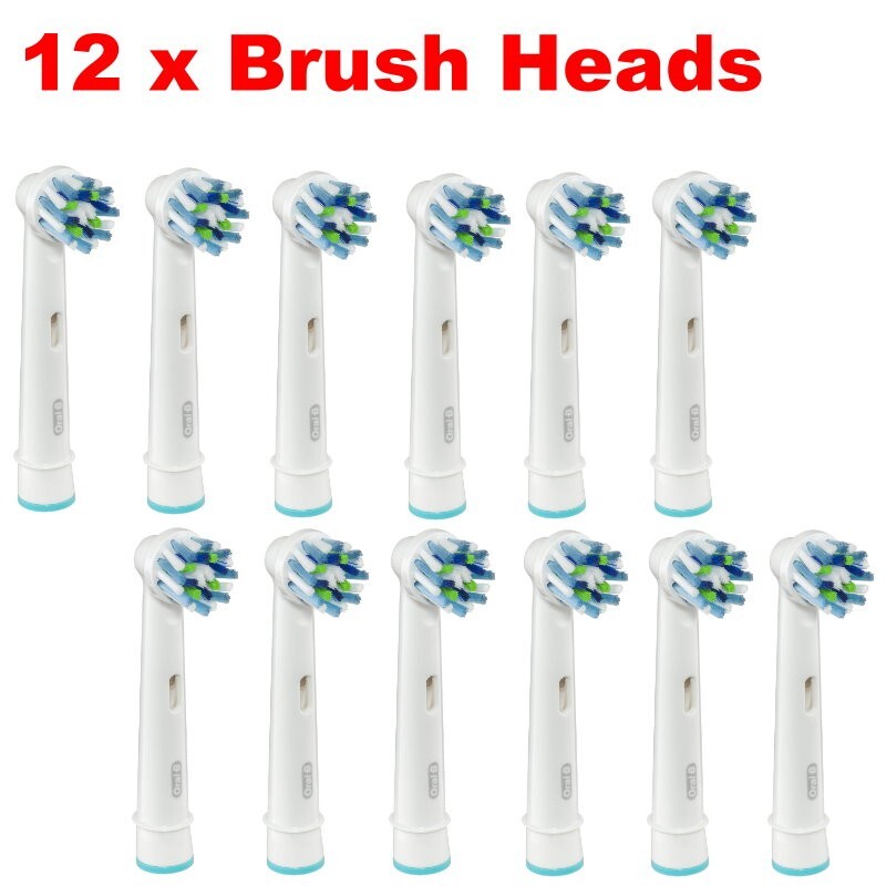 Oral-B CROSS ACTION Replacement Electric Toothbrush Heads Refills Brush Heads