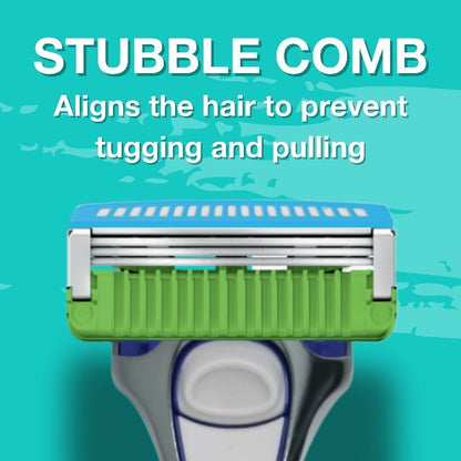 Schick Hydro 3 Comfort Razor for Men One Handle + 13 Refill Blades Cartridges
