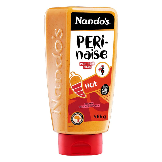 Nandos Perinaise Hot Sauce 465g Flavour Peri Peri Mayonnaise Mayo Dipping Sauce