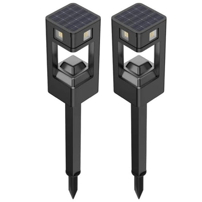 Infinity X1 2-Pack CREE SMD Pathway Motion Activated 500 Lumen Solar Path Light