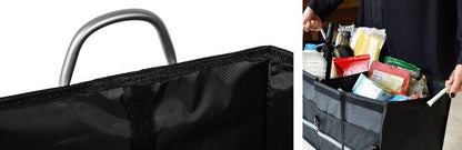 Eurow 65L Automotive Trunk Organizer Car Boot Storage Collapsible Aluminium Hand