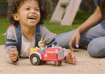 CoComelon 8 Pieces Barnyard Fun With JJ Playset Musical Tractor with Sounds