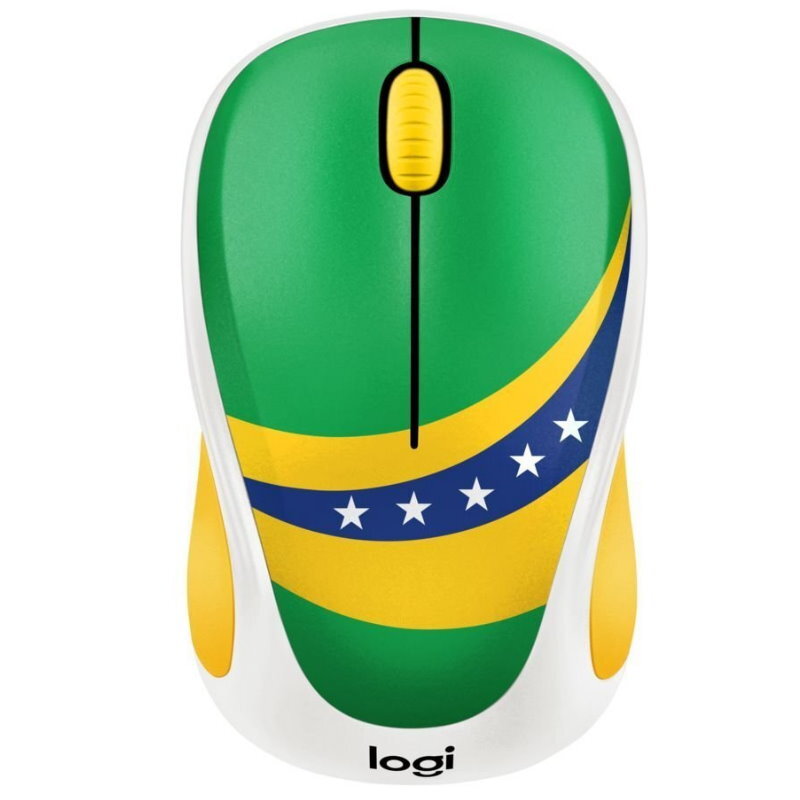 Logitech M238 Fan Collection Wireless Mouse - Brazil or England