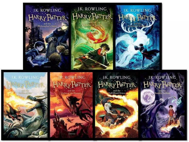 Harry Potter - The Complete Collection 7 Book Boxset by J.K. Rowling