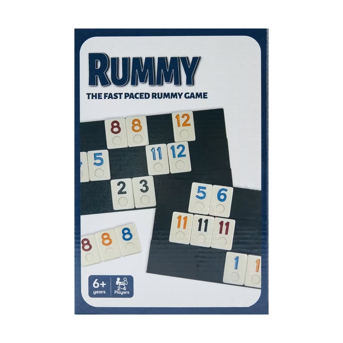 RUMMY-O Kids Children Boy Girls Family Fun Counting Strategic Skill Board Game