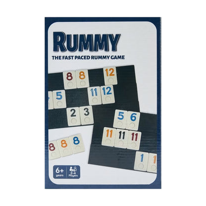 RUMMY-O Kids Children Boy Girls Family Fun Counting Strategic Skill Board Game
