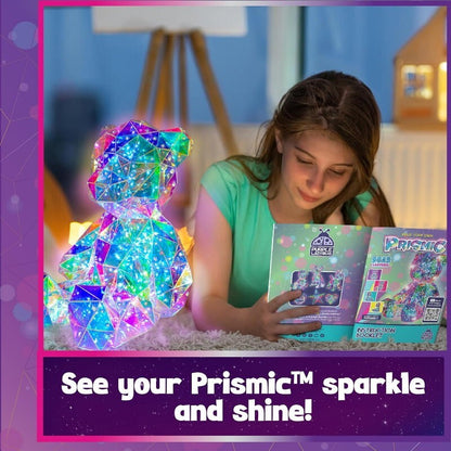 Purple Ladybug Prismic 3D Puzzle Night Light Tabletop Lantern DIY Arts & Crafts