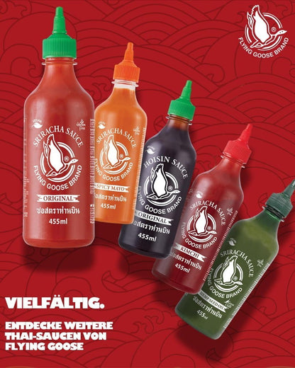 Flying Goose 6-Pack Sriracha Chilli Sauce Selection Mixed Flavours Spicy Set
