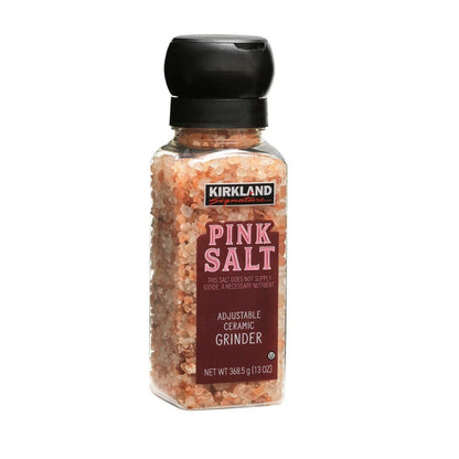 737g Himalayan Pink Salt Grinder + Refill 100% Natural Coarse Crystal Rock Salt