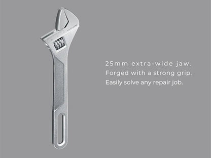 HOTO Hand Tool Set Household Home Repair Screwdriver Wrench Hammer Tape Pliers