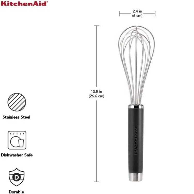 KitchenAid 7 Piece Kitchen Tool & Gadget Set - Turner, Spoon, Ladle, Tipped Tong