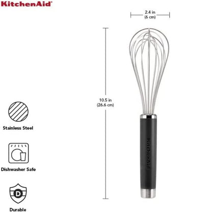 KitchenAid 7 Piece Kitchen Tool & Gadget Set - Turner, Spoon, Ladle, Tipped Tong